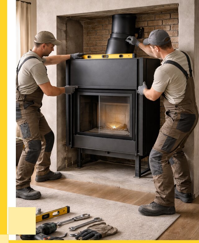 Установка каминных топок в Асбесте под ключ от 18193 р. | ЭриданСбс