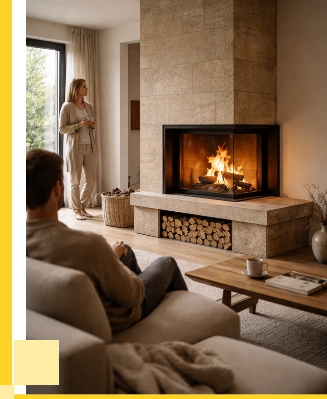 Угловые камины из кирпича установка в Асбесте от 151605 р. ЭриданСбс