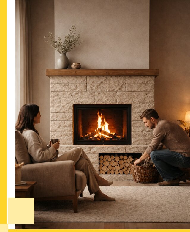 Камины для дома в Асбесте под ключ от 151605 р. | ЭриданСбс