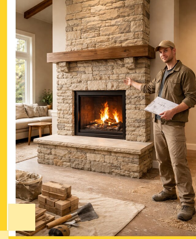 Камины под ключ в Асбесте от 181926 р. | ЭриданСбс — установка