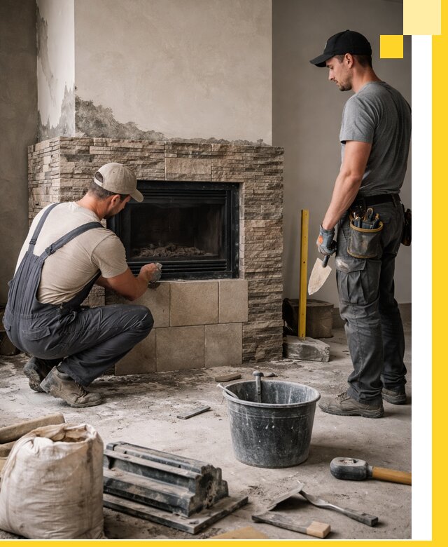 Камины под ключ в Асбесте: проект, изготовление и монтаж