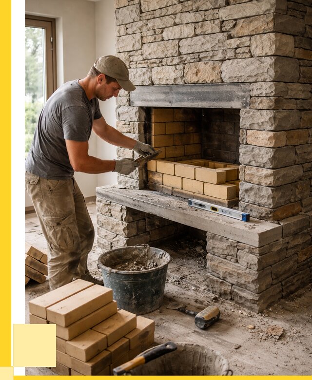 Кладка каминов и камина в Асбесте от 25268 р. ЭриданСбс