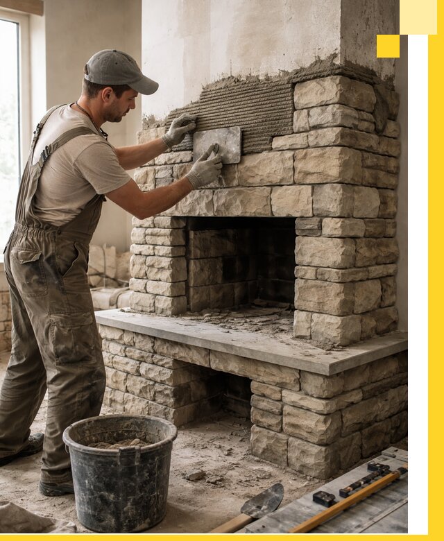 Строительство каминов под ключ в Асбесте от проектирования до монтажа