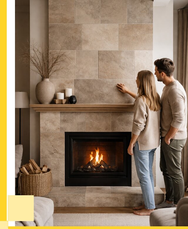 Облицовка каминов керамогранитом в Асбесте от 4548 р. | ЭриданСбс