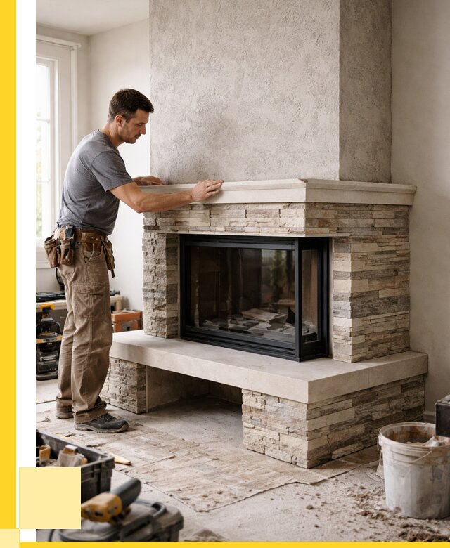 Изготовление каминов под ключ в Асбесте от 151605 р. | ЭриданСбс