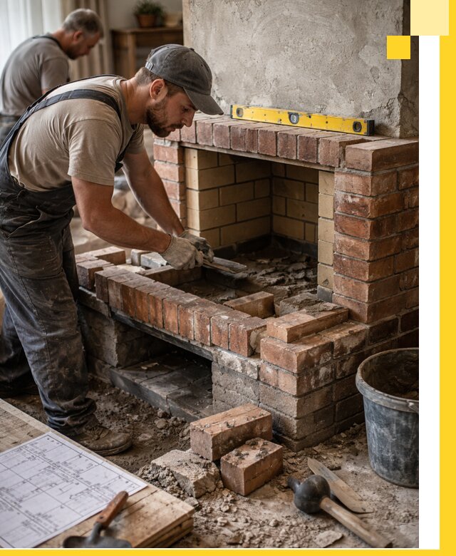 Изготовление и установка каминопечей под ключ в Асбесте