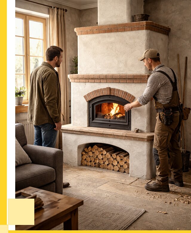 Печи камины в Асбесте: кирпичные, изразцовые от 60642 р. | ЭриданСбс