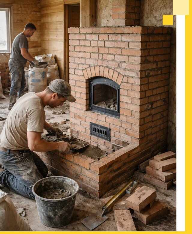 Профессиональное строительство печей в Асбесте под ключ