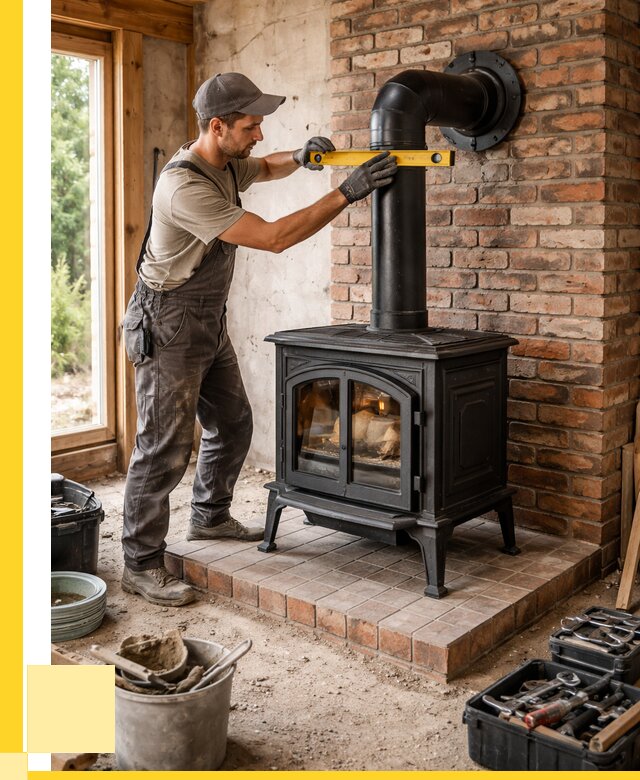 Монтаж печей установка банной печи в Асбесте от 15161 р. | ЭриданСбс