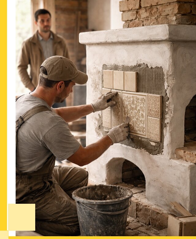 Отделка печей и банных печей в Асбесте от 35375 р. | ЭриданСбс