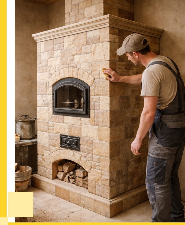 Облицовка печей в Асбесте от 4548 р. под ключ | ЭриданСбс