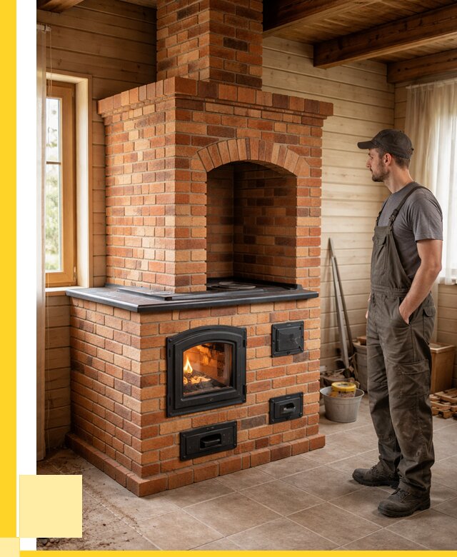 Кирпичные печи в Асбесте: купить от 151605 р. | ЭриданСбс