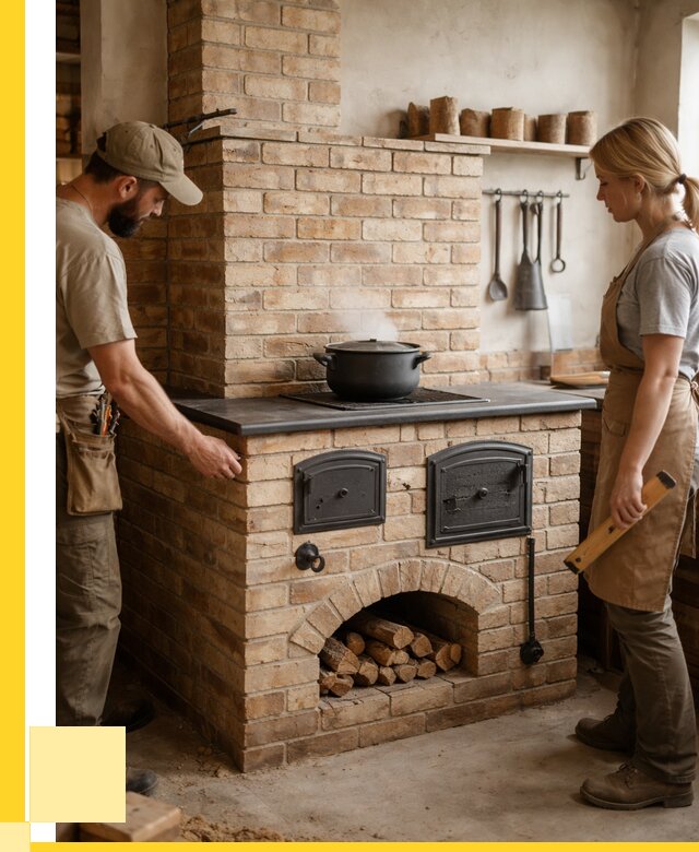 Варочно отопительные печи в Асбесте от 90963 р. | ЭриданСбс