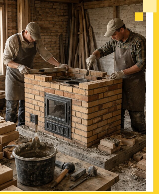 Изготовление и установка варочных печей под ключ в Асбесте