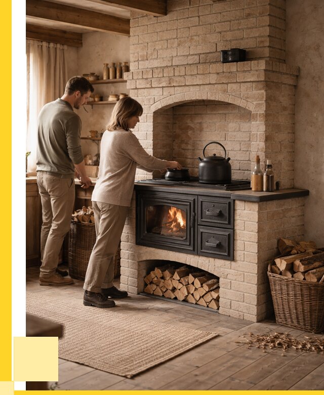 Печи с плитой в Асбесте от 45482 р. | ЭриданСбс — кирпичная печь