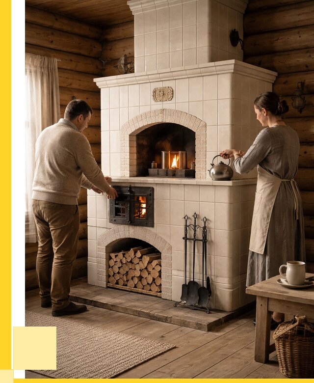 Русские печи в Асбесте: установка от 151605 р. ЭриданСбс