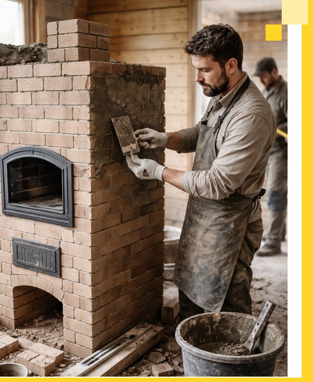 Изготовление и установка печей-шведок под ключ в Асбесте