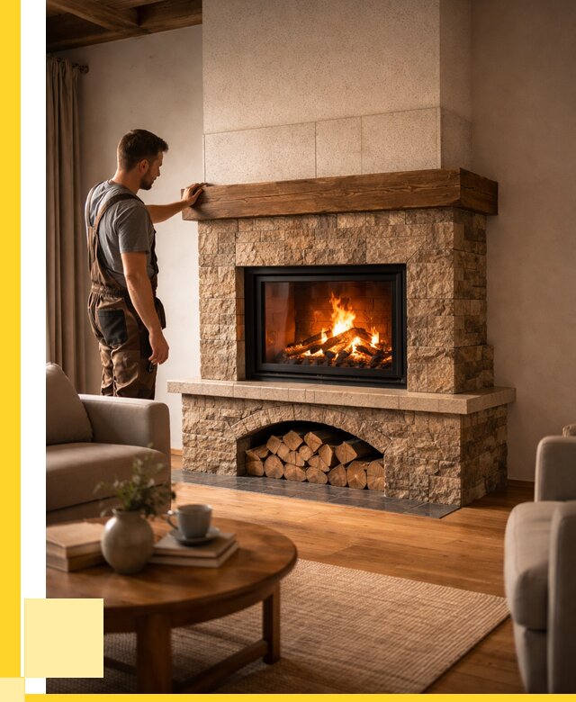 Печи камины для дома под ключ в Асбесте от 55589 р. | ЭриданСбс