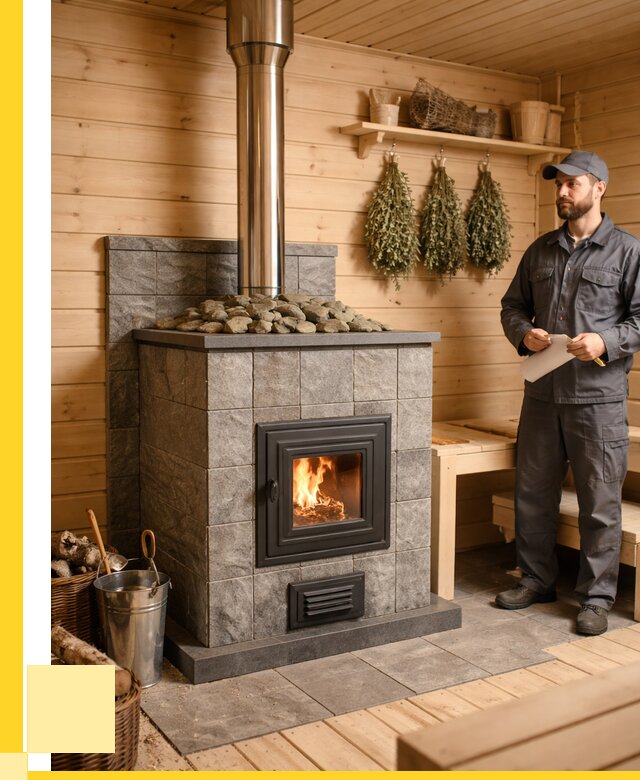 Печи для бани под ключ в Асбесте от 121284 р. | ЭриданСбс