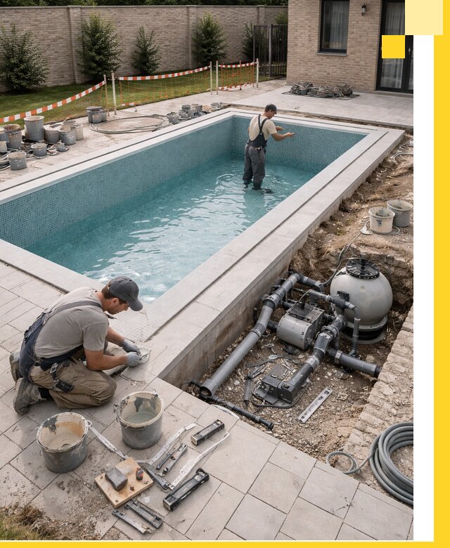 Строительство бассейнов под ключ в Асбесте: проекты и монтаж