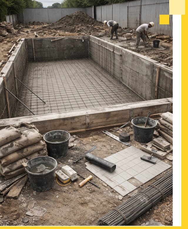 Строительство бассейнов под ключ в Асбесте, дизайн и монтаж