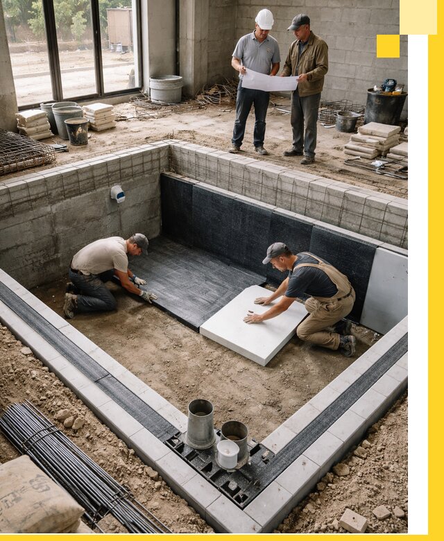 Проекты частных и общественных бассейнов под ключ в Асбесте