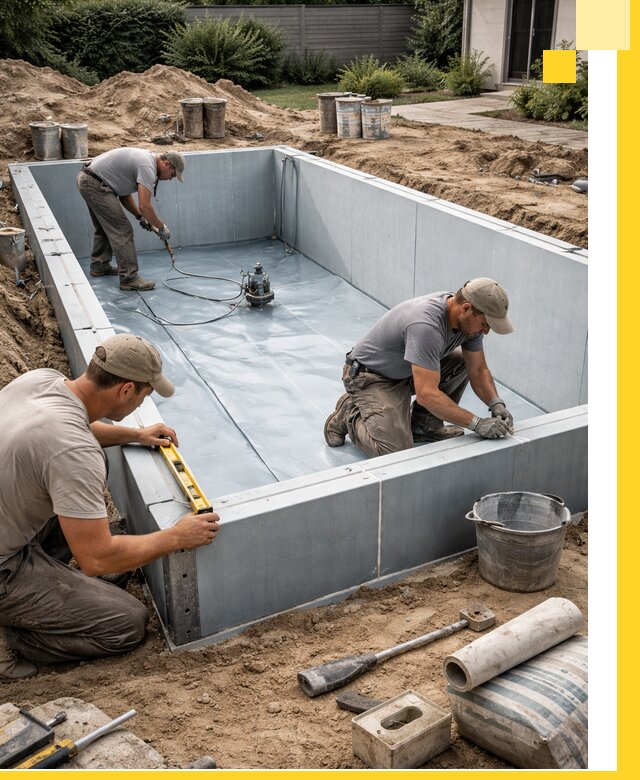 Профессиональный монтаж бассейнов под ключ в Асбесте с гарантией