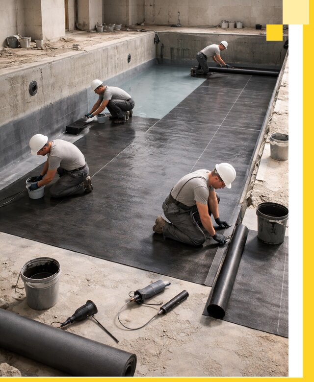 Профессиональная гидроизоляция бассейнов и чаш в Асбесте под ключ