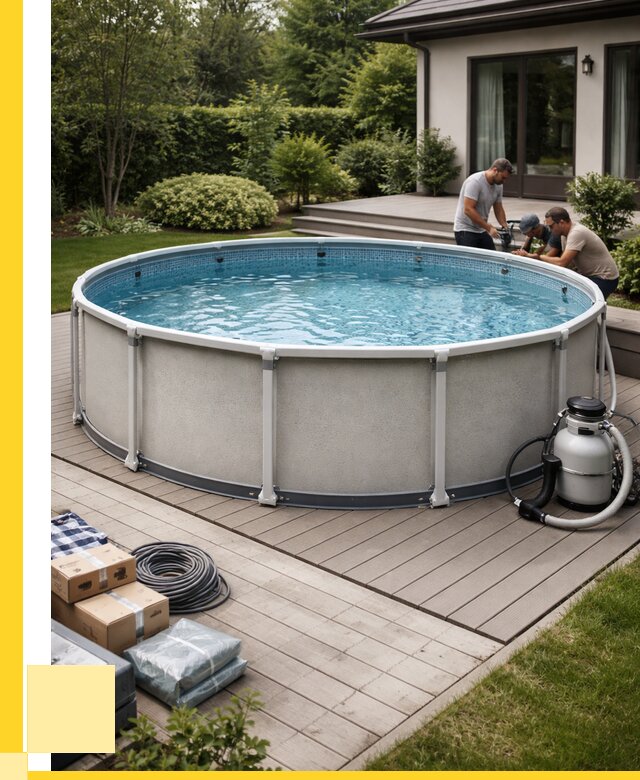 Купить каркасные бассейны в Асбесте от 45482 р. | ЭриданСбс