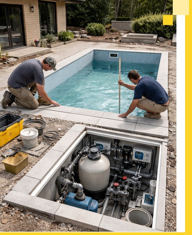 Строительство качественных домашних бассейнов под ключ в Асбесте