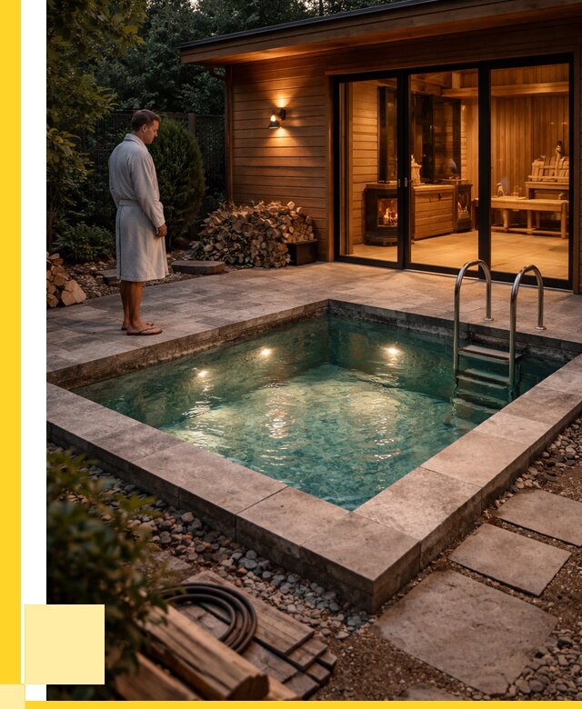 Бани с бассейном под ключ в Асбесте от 96017 р. | ЭриданСбс