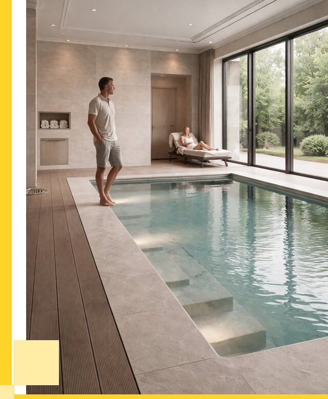 Бассейны в коттедже под ключ в Асбесте от 1212840 р. | ЭриданСбс