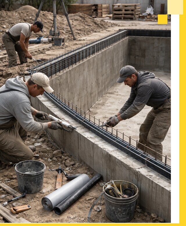 Качественный монтаж чаши бассейна в Асбесте под ключ с гарантией