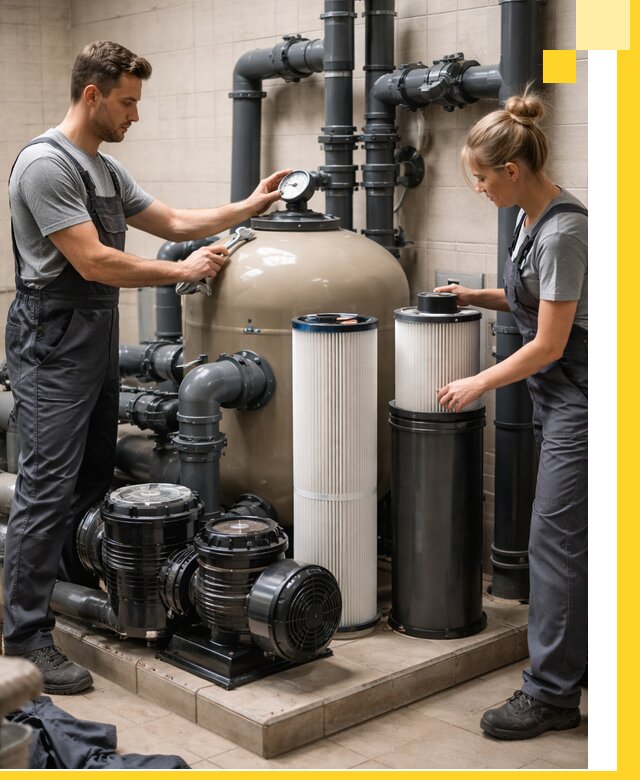 Фильтры и системы фильтрации для бассейнов в Асбесте