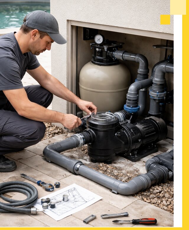 Поставка, монтаж и сервис насосов для бассейнов в Асбесте