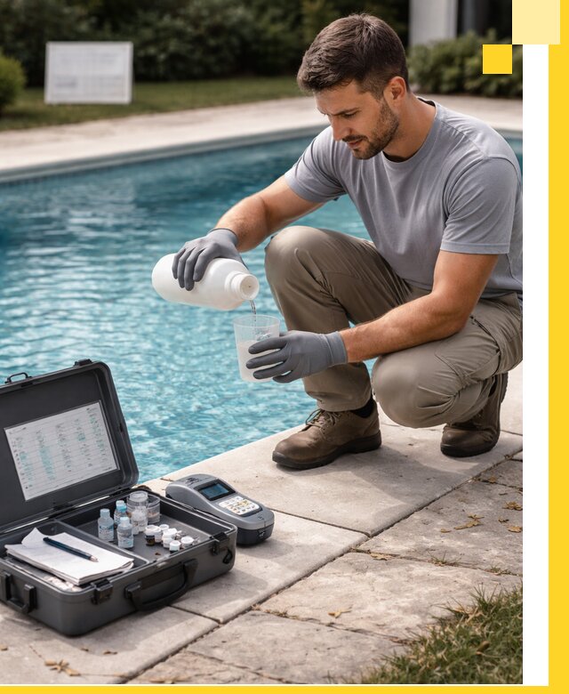 Профессиональная дезинфекция воды в бассейне в Асбесте