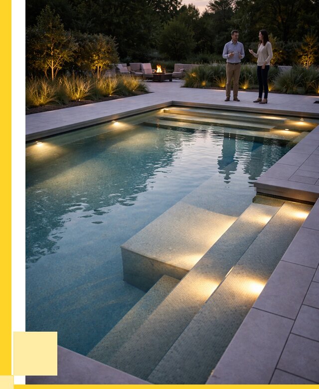 Освещение бассейнов в Асбесте под ключ от 25268 р. | ЭриданСбс