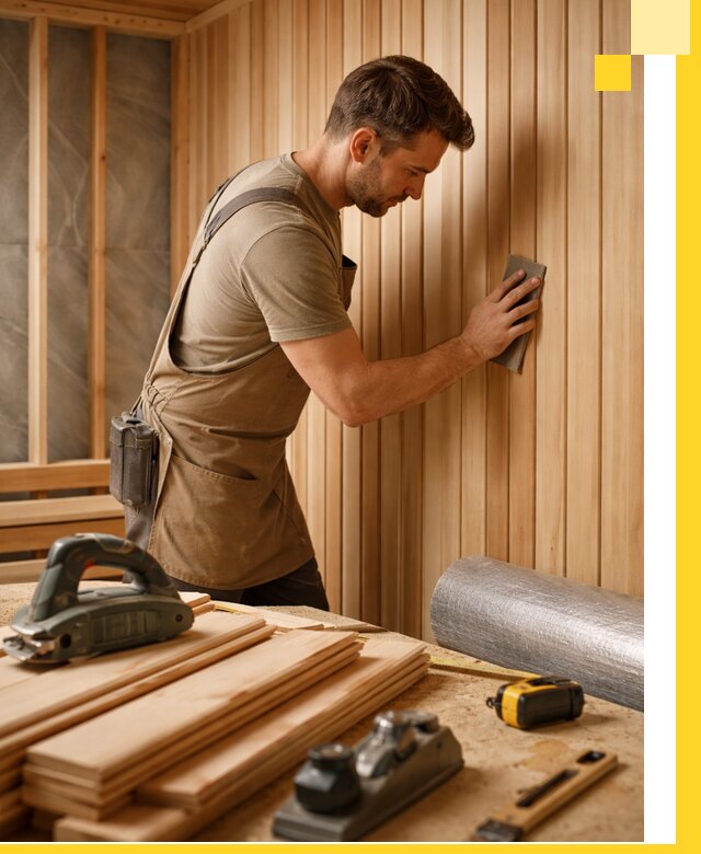 Профессиональная отделка саун и парных под ключ в Асбесте