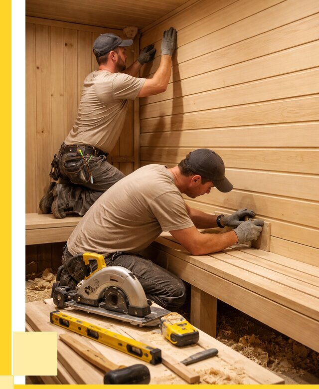 Обшивка саун вагонкой в Асбесте от 2527 р. | ЭриданСбс