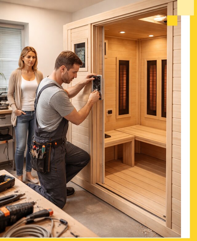 Инфракрасные сауны под ключ в Асбесте продажа и установка