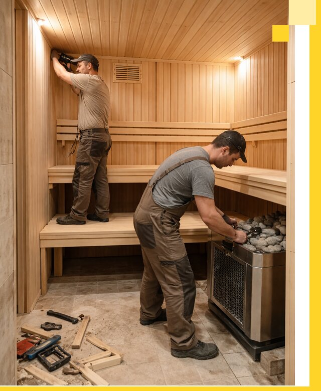 Купить сауну под ключ в Асбесте с монтажом и гарантией