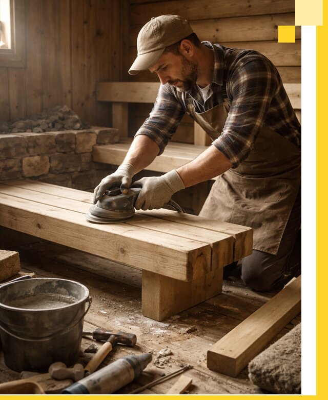 Ремонт бань под ключ в Асбесте с гарантией качества и сроков