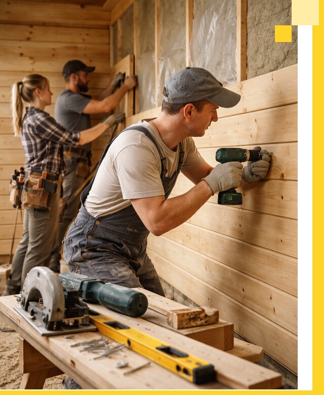 Обшивка бань под ключ в Асбесте: отделка стен и потолков