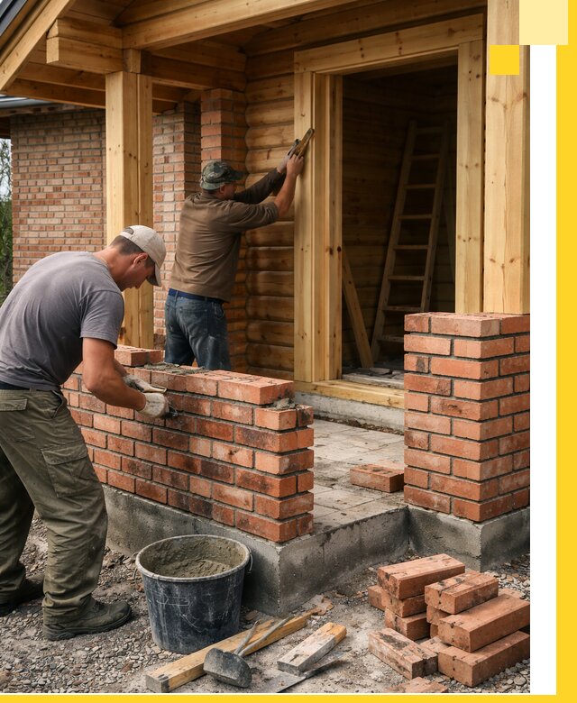 Строительство кирпичных бань под ключ в Асбесте с гарантией качества