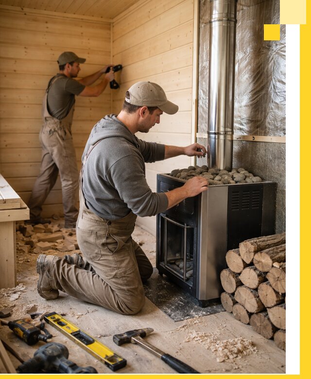 Строительство деревянных бань под ключ в Асбесте проекты и монтаж