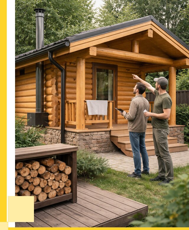 Бани для дачи под ключ в Асбесте от 252675 р. | ЭриданСбс