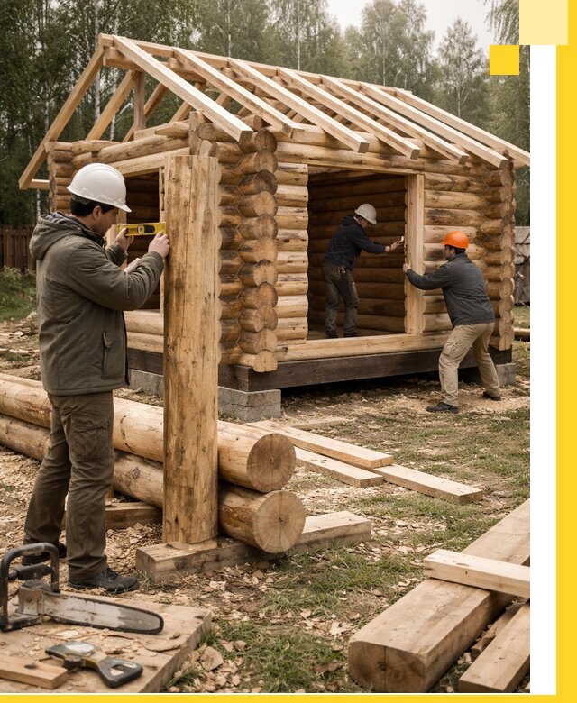 Строительство бань для дачи под ключ в Асбесте с доставкой и монтажом