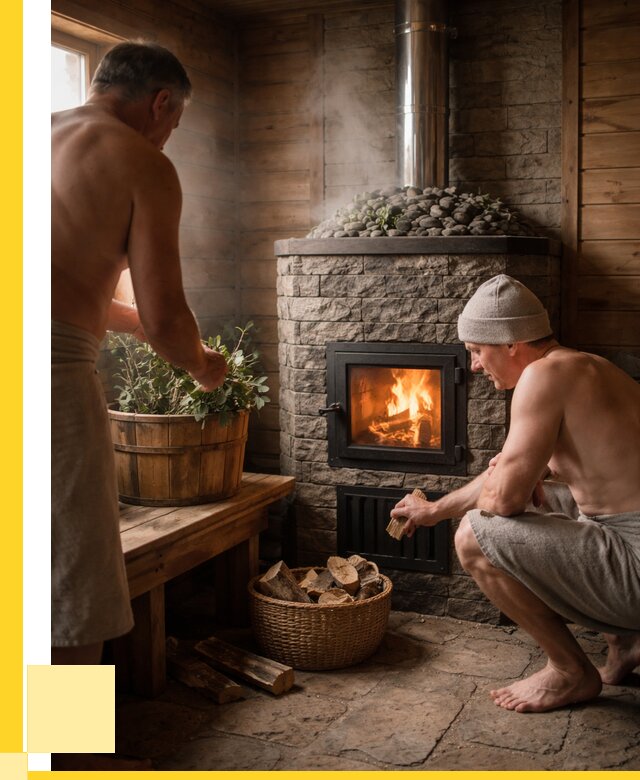 Банные печи под ключ в Асбесте от 45482 р. | ЭриданСбс кирпичная