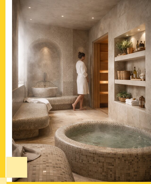 Строительство бани с хамамом в Асбесте от 758025 р. | ЭриданСбс