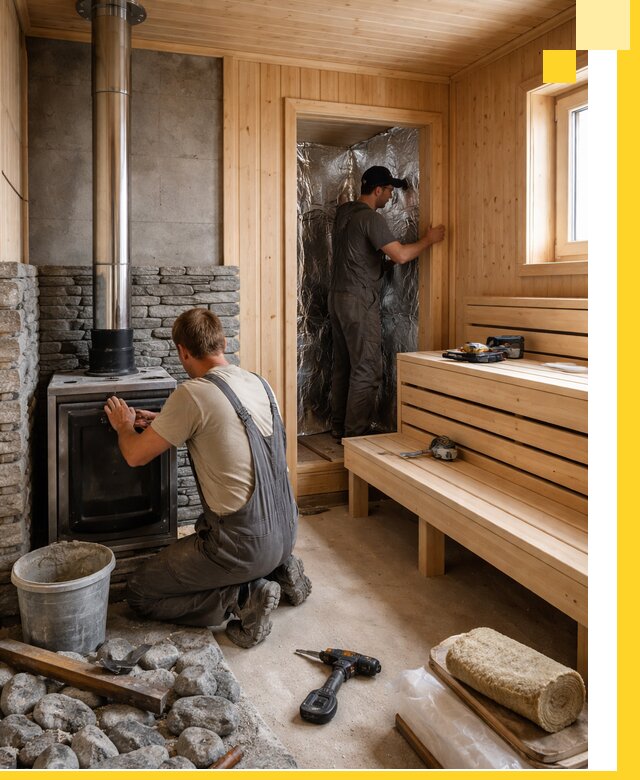 Строительство и изготовление бань под ключ в Асбесте